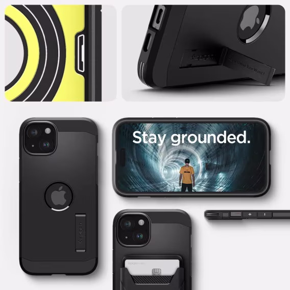 Spigen iPhone 15 Plus MagFit Manyetik Tough Armor Kılıf