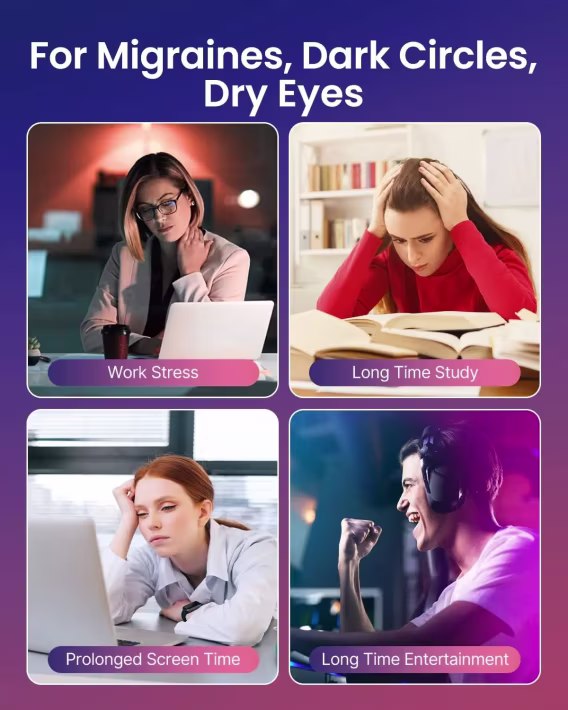 Renpho Isı Destekli Bluetooth Göz Masaj Aleti