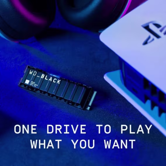 WD_BLACK 1 TB PS5 Konsolları için Soğutuculu SSD