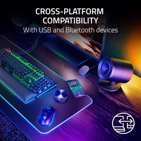 Razer Nommo V2 X Tam Aralık 2.0 PC Oyun Hoparlörü