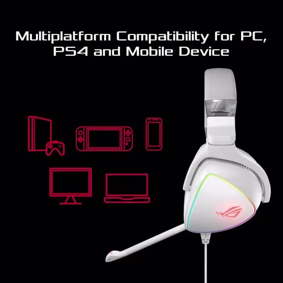 Asus ROG Delta 7.1 ESS QuadDAC RGB Oyuncu Kulaklığı