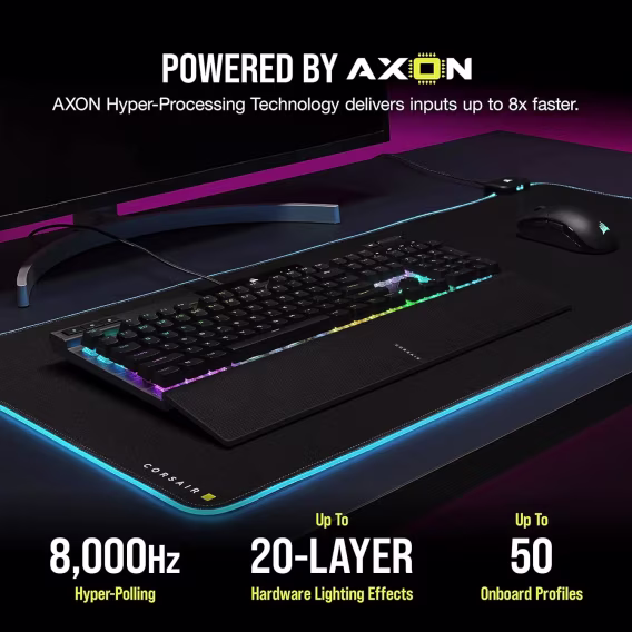 Corsair K70 RGB MK.2 SE Mechanical RAPIDFIRE Oyuncu Klavyesi