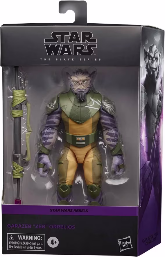 Hasbro STAR WARS The Black Seri Garazeb “Zeb” Orrelios Figürü