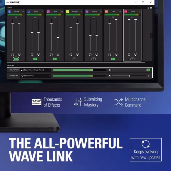 Elgato Wave:3 Premium Studio Quality USB Condenser Mikrafon