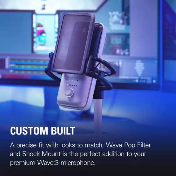 Elgato Wave:3 Premium Studio Quality USB Condenser Mikrafon