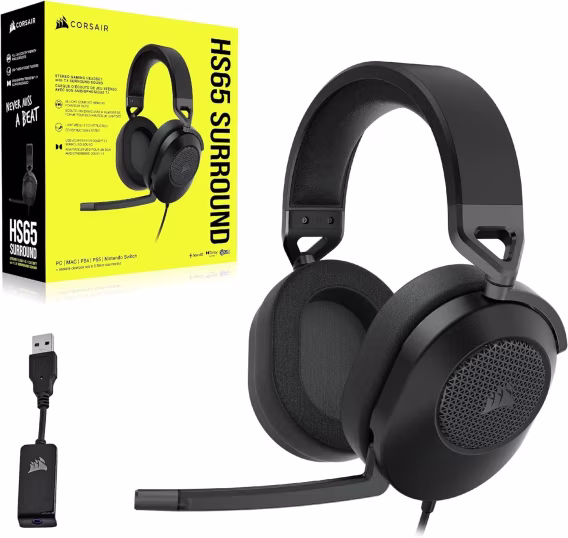 Corsair HS65 SURROUND Oyuncu Kulaklığı