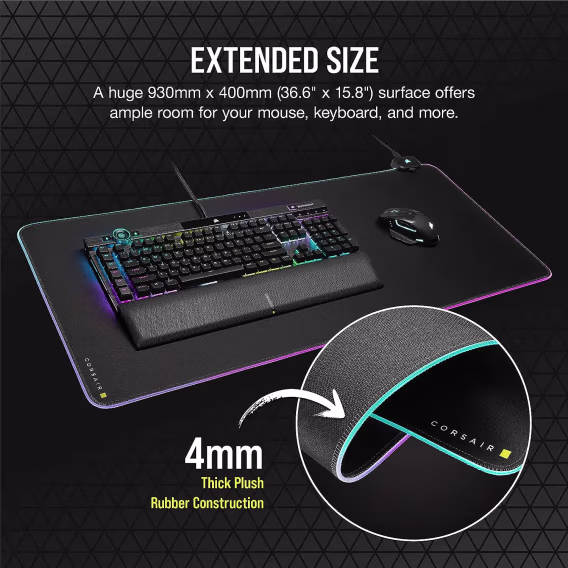 Corsair MM700 RGB Oyun Mouse Pad
