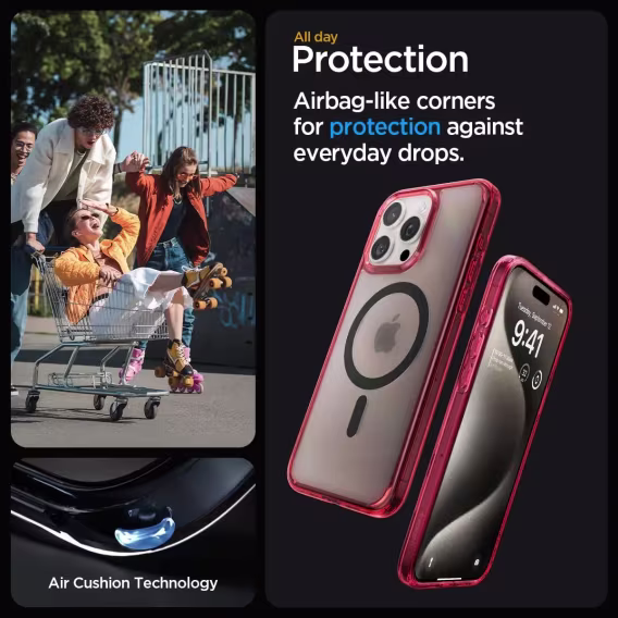 Spigen Manyetik Ultra Hybrid MagFit iPhone 15 Plus Kılıf