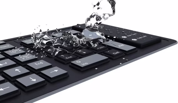 sungwoo Katlanabilir Silikon Kablolu Klavye