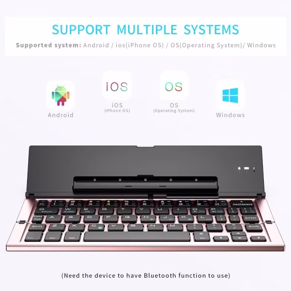 Geyes Katlanabilir Bluetooth Klavye