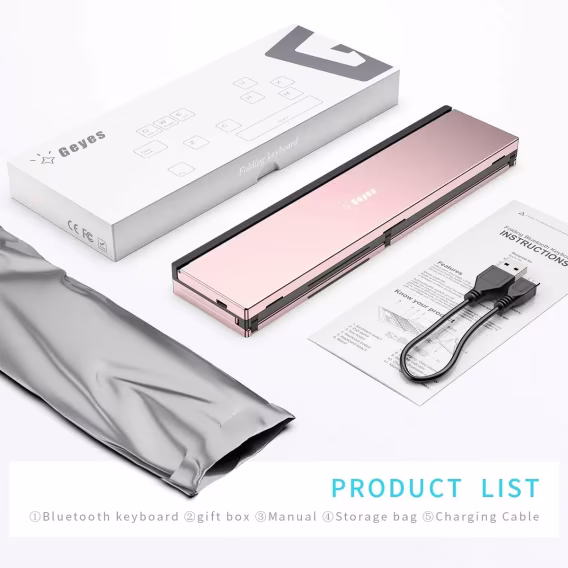 Geyes Katlanabilir Bluetooth Klavye