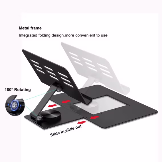Samsung Galaxy Z Fold 4/5 için MOAITO Masa için Ayarlanabilir Stand