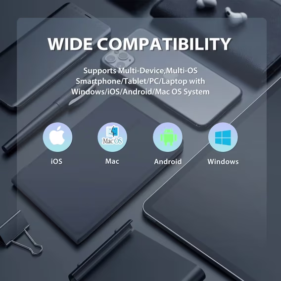 iClever BK06 Stand Tutucu Bluetooth Klavye