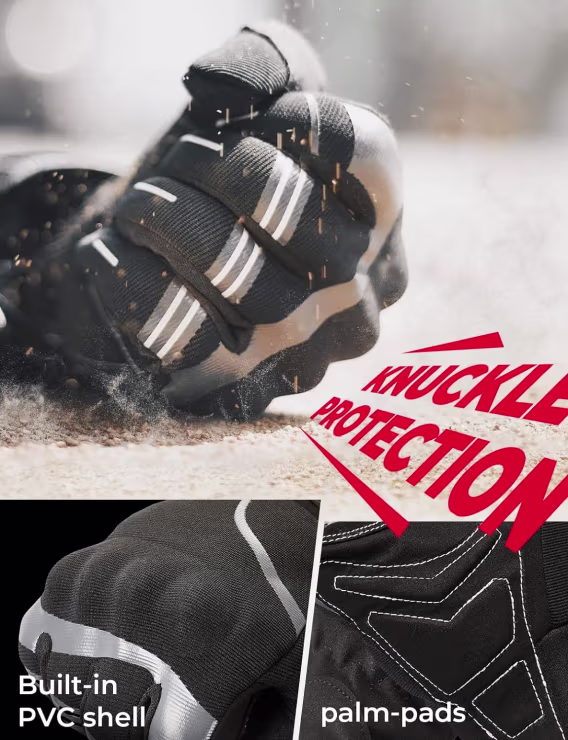 KEMIMOTO Erkek Motosiklet Eldiveni