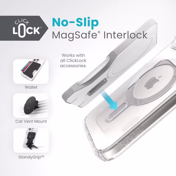 Speck ClickLock MagSafe iPhone 15 Kılıfı 6,1 İnç