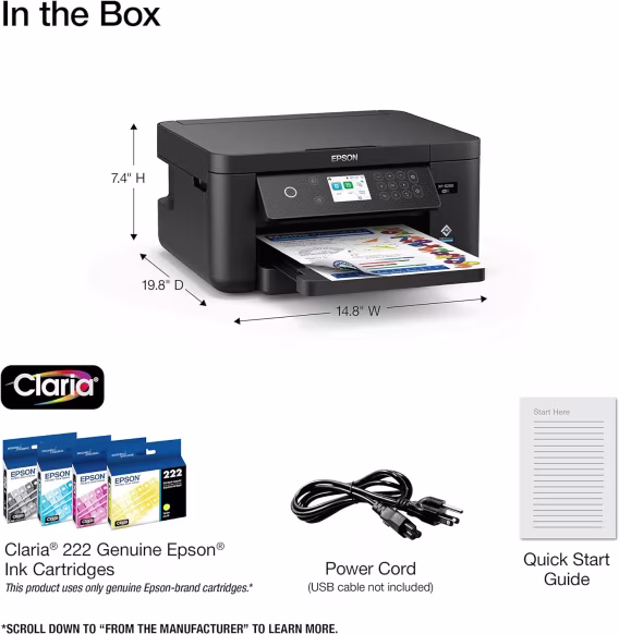 Epson Expression Home XP4200 Tarayıcı