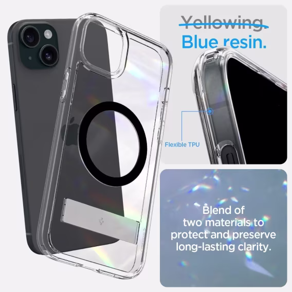 Spigen Manyetik Ultra Hybrid S MagFit iPhone 15 Plus Kılıf 