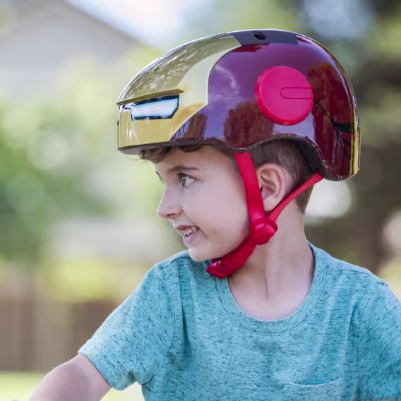 Bell Örümcek Adam 3D Web Slinger Çok Sporlu Çocuk Kaskı