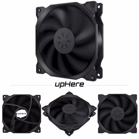 Uphere 3Pack  120mm Soğutma Kasası Fanı  12BK3-3