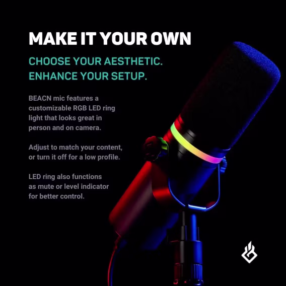 BEACN USB Dinamik PC Mikrofon