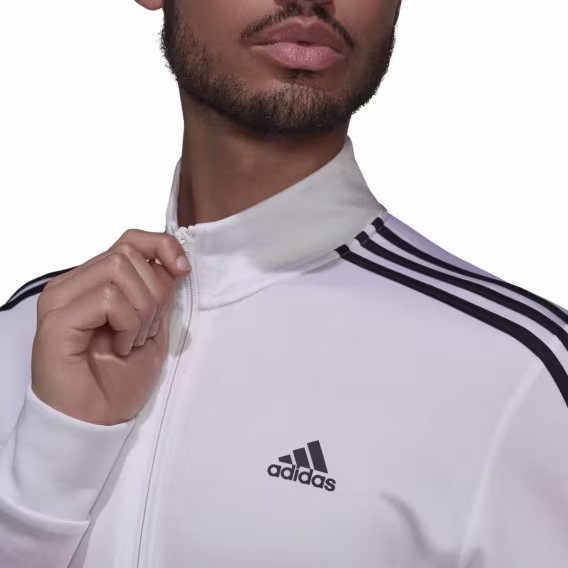 Adidas Erkek Essentials Çizgili Eşofman Üstü