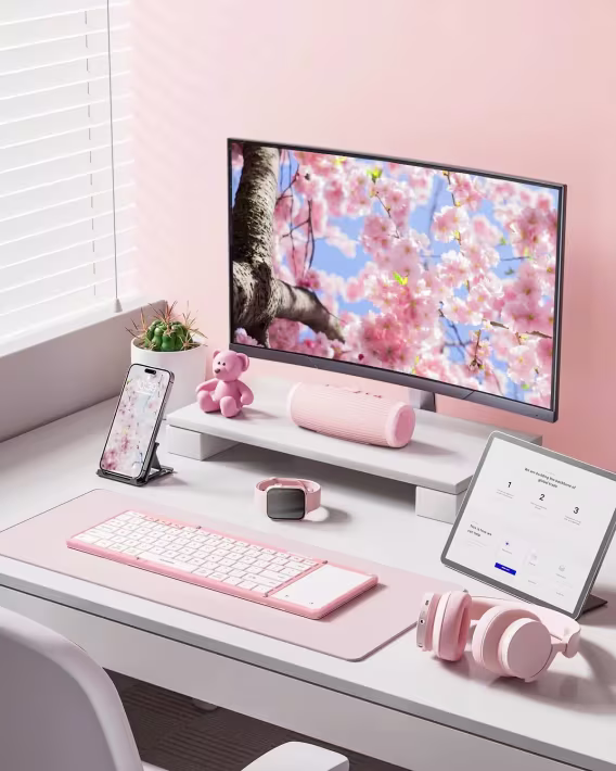 Samsers TouchPadli Katlanabilir Bluetooth Klavye