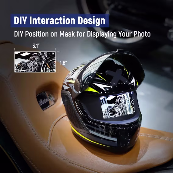 LEXIN BassBucket LED Işıklı Kablosuz Bluetooth Kask Hoparlör 