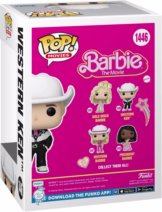 funko Filmler: Barbie  Western Ken