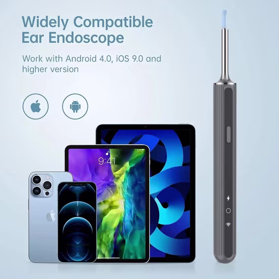 Kolrry Akıllı Kameralı Kablosuz Kulak Temizleyici