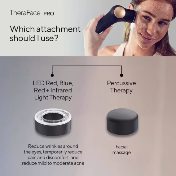 TheraFace PRO Microcurrent  8'i 1 arada Kompakt Yüz Masaj Cihazı