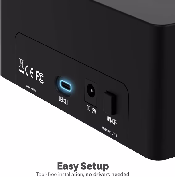 SABRENT USB SATA Çoklu Yuvalı Harici Sabit Sürücü Bağlantı İstasyonu (ECDSK2)