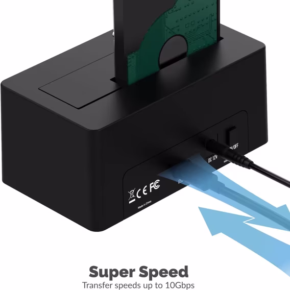 SABRENT USB SATA Çoklu Yuvalı Harici Sabit Sürücü Bağlantı İstasyonu (ECDSK2)