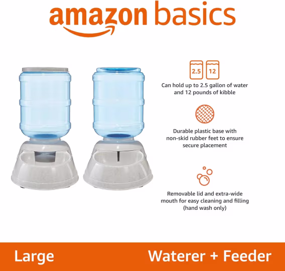 Amazon Basics Otomatik Köpek Kedi Su Sebili