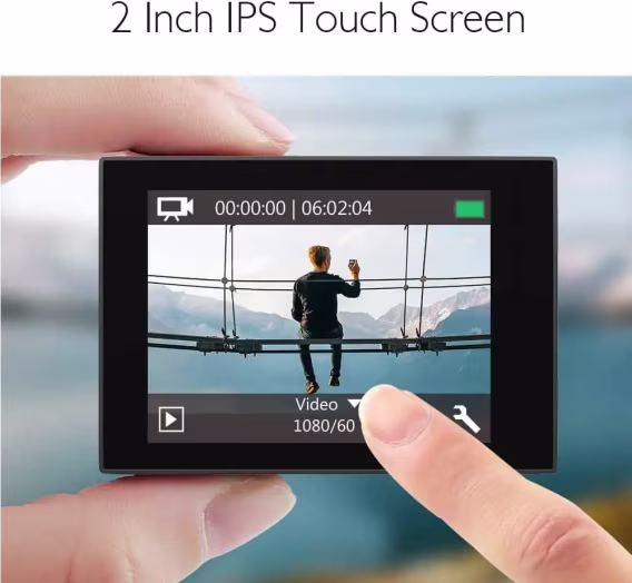 AKASO EK7000 Pro 4K Dokunmatik Ekran Sualtı Aksiyon Kamerası