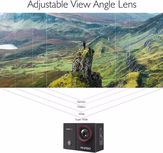 AKASO EK7000 Pro 4K Dokunmatik Ekran Sualtı Aksiyon Kamerası