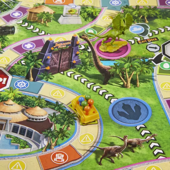 Hasbro Gaming The Game of Life Jurassic Park Sürümü
