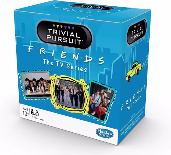 Hasbro Gaming Trivial Pursuit: Friends TV Dizisi Sürümü Parti Oyunu