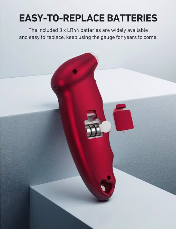 AstroAI Dijital Lastik Basıncı Göstergesi 150 PSI Araba için 4 Ayar