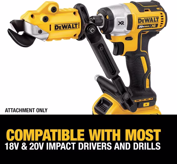 DEWALT Metal Makas/Kesici Matkap Aparatı (DWASHRIR)