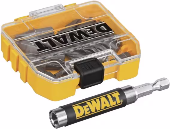 DEWALT Kompakt Manyetik Tahrik Kılavuzu Seti DWAF2058CS (18 parça)