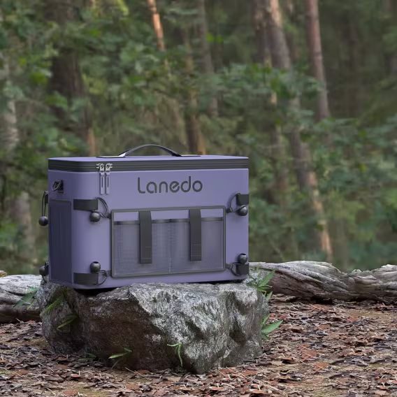 Lanedo 34 Gözlü Yumuşak Taraflı Soğutucu  Çok Kişilik Öğle Yemeği Çantası