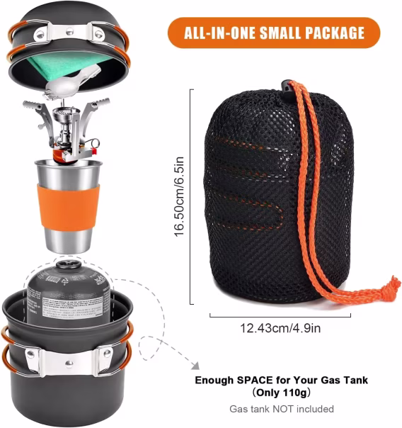 Odoland Kamp Tencere Seti