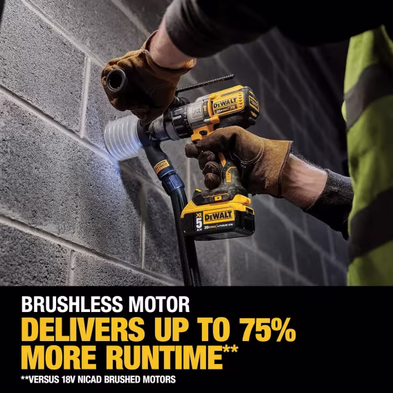 DEWALT 20V MAX XR Darbeli Matkap Seti Fırçasız (DCD996P2)