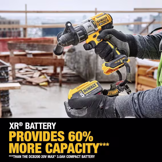 DEWALT 20V MAX XR Darbeli Matkap Seti Fırçasız (DCD996P2)