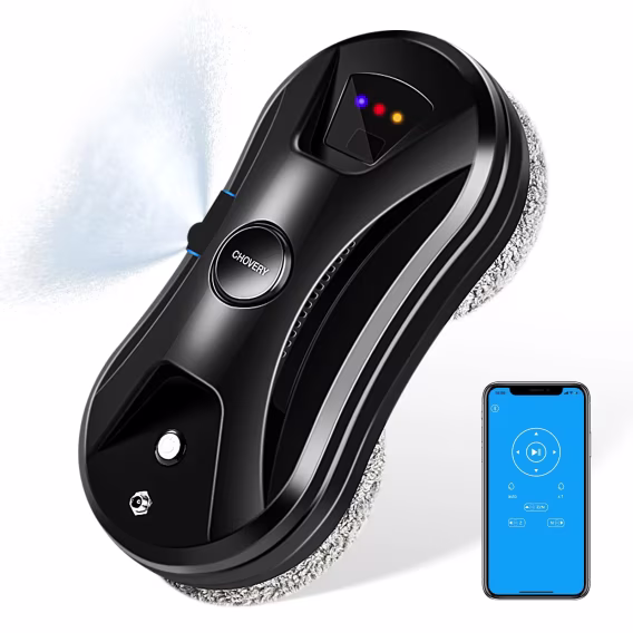 CHOVERY 5600Pa Güçlü Emişli  Akıllı Cam Temizleme Robotu