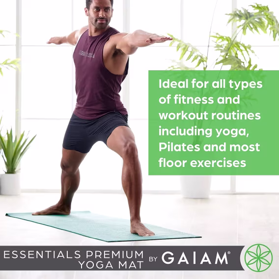 Gaiam Essentials Premium Yoga Matı ve Taşıyıcı Askı
