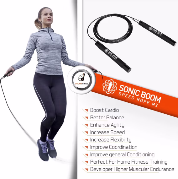 Epitomie Fitness Sonic Boom M2 Yüksek Hızlı Atlama İpi
