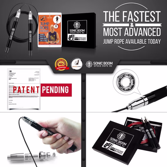 Epitomie Fitness Sonic Boom M2 Yüksek Hızlı Atlama İpi