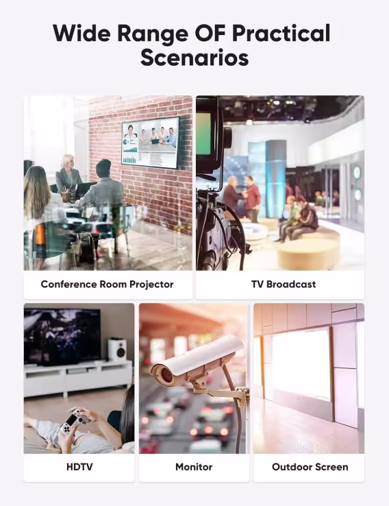 Highwings 8K İnce HDMI Kablosu 2.1  2'li Paket