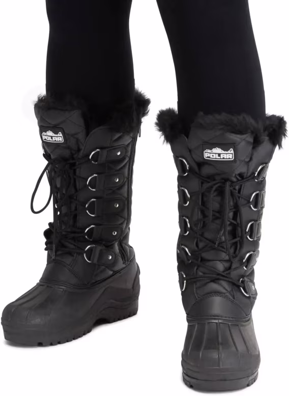 POLAR Su Geçirmez Taktik Dağ Yürüyüş Kadın Botu